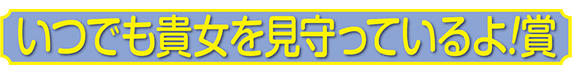 いつでも貴女を見守っているよ！賞